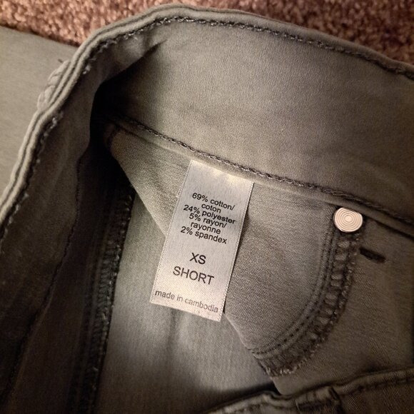 Maurices Olive Green High Rise Skinny Jean - Picture 3 of 8